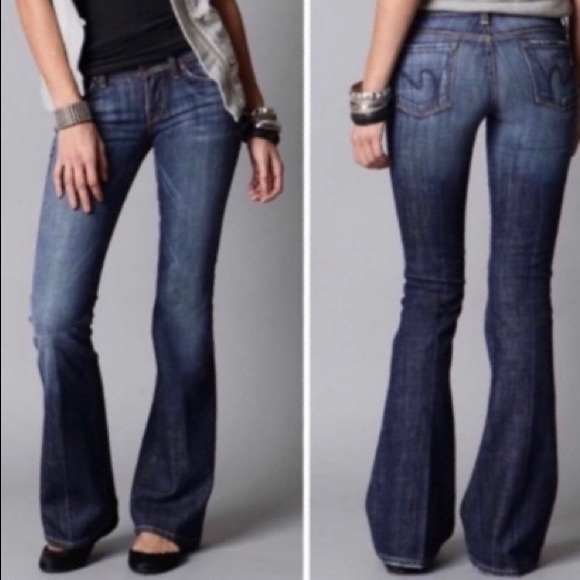 Citizens Of Humanity Denim - COH 26x28 Ingrid #002 Low-rise Flare Jeans